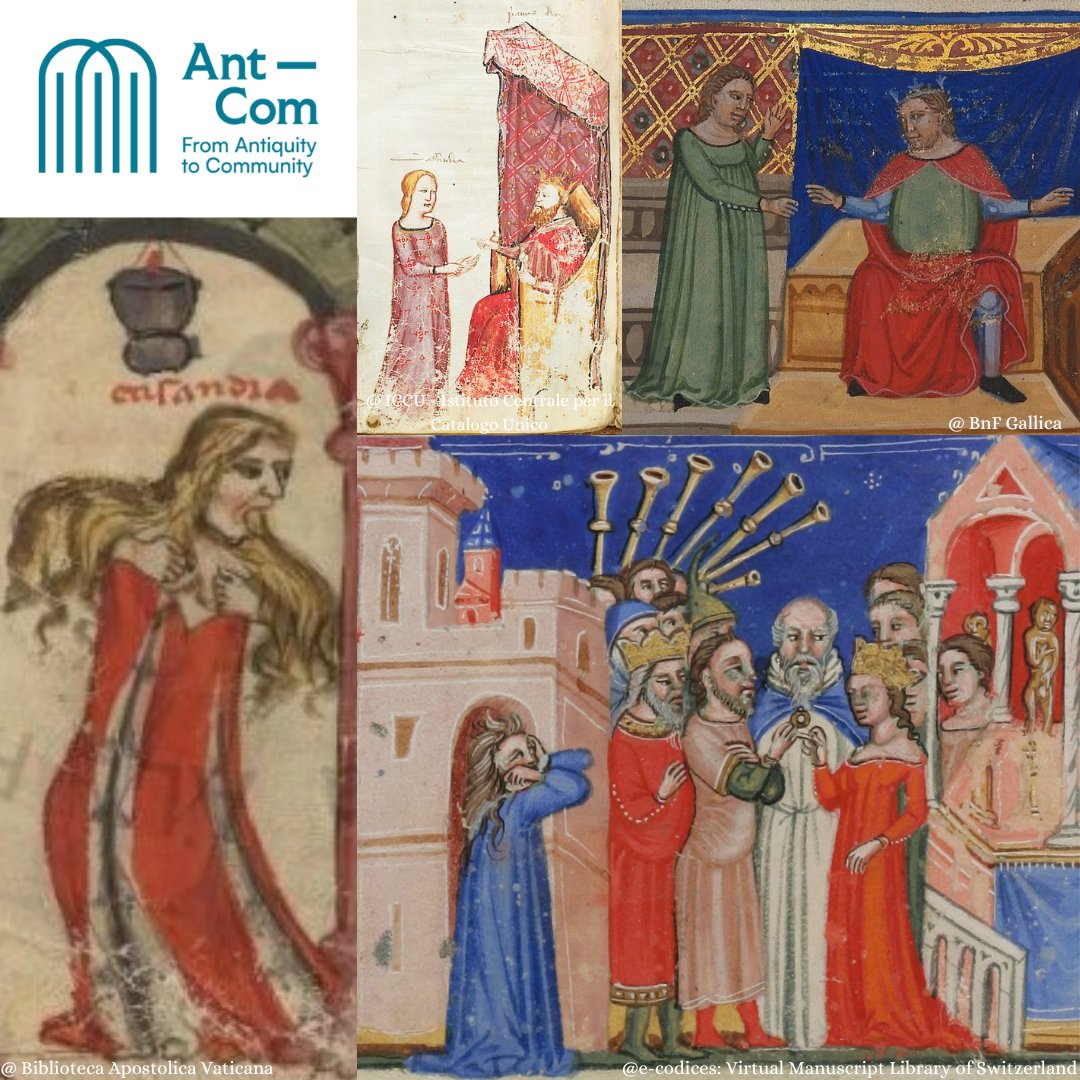 Antcom_EU's tweet photo. One of the most represented emotions in the miniatures of Trojan medieval manuscripts is despair. Particularly iconic is Cassandra's one. The king's daughter was condemned by Apollo to be able to foresee the future but never be trusted.
#MSCA #medievaltwitter #CulturalHeritage https://t.co/GQzT9nJiBV