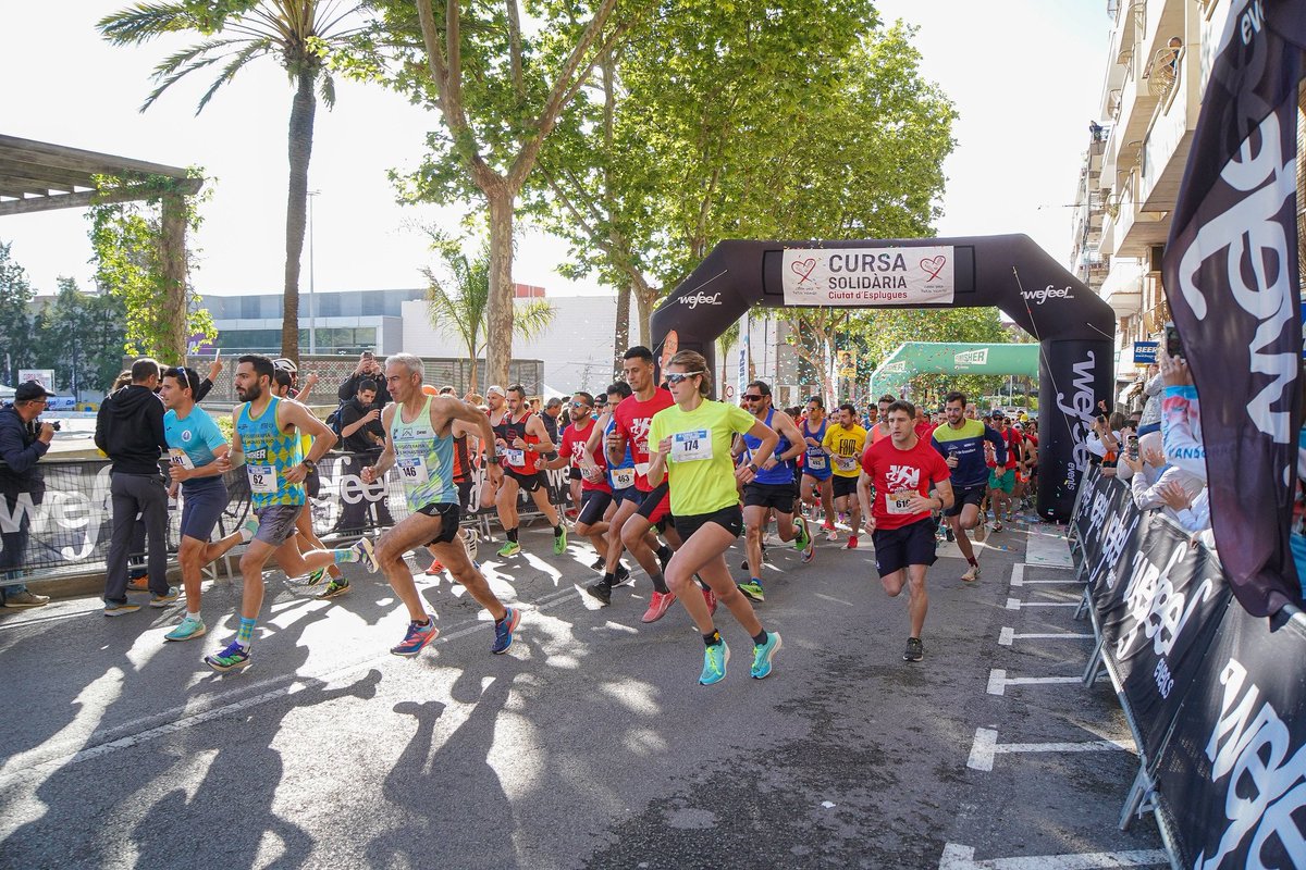 ☝️SAVE THE DATE❗
La XIIa Cursa Solidària Ciutat d'Esplugues <a href="/ajesplugues/">Ajuntament d'Esplugues de Llobregat</a> tindrà lloc el dia 12 de maig.
Comptem amb tu!