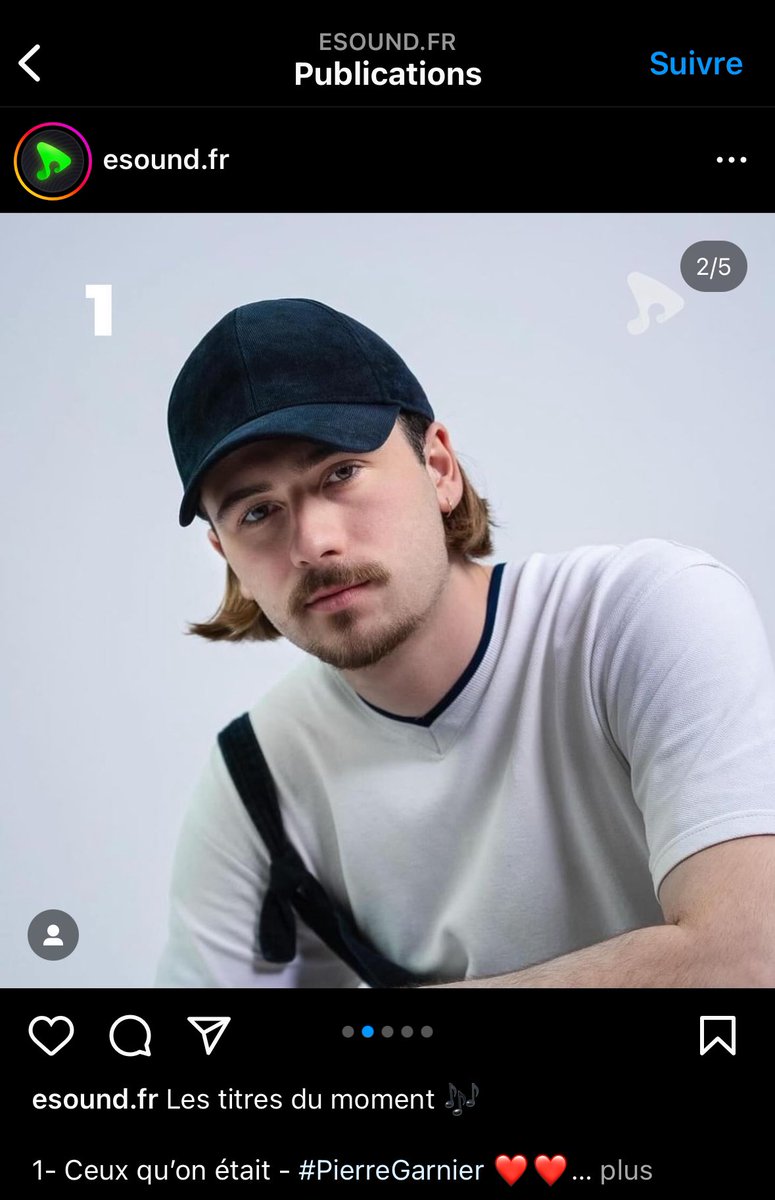 JulieLewi_'s tweet photo. Après #Deezer, #Spotify, #AppleMusic, maintenant #eSound France, de la franchise #eSound Music (California, Los Angeles) diffuse sa liste des contenus les plus visionnés, en premier classement #PierreGarnier, il est devant David Guetta et Dua Lipa 😍😍
#StarAcademy https://t.co/yNxWF1uan0
