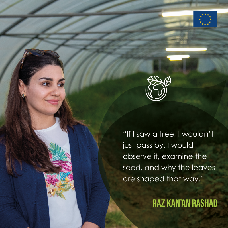 eu_enlargement_'s tweet photo. Weβre supporting sustainable farming through the #EUTFSyria π±
Raz mastered beekeeping techniques with πͺπΊ#EU-funded permaculture training, boosting development & allowing her strawberry fields to thrive π
Discover how we help those affected by the Syrian & Iraqi crises ‡οΈ