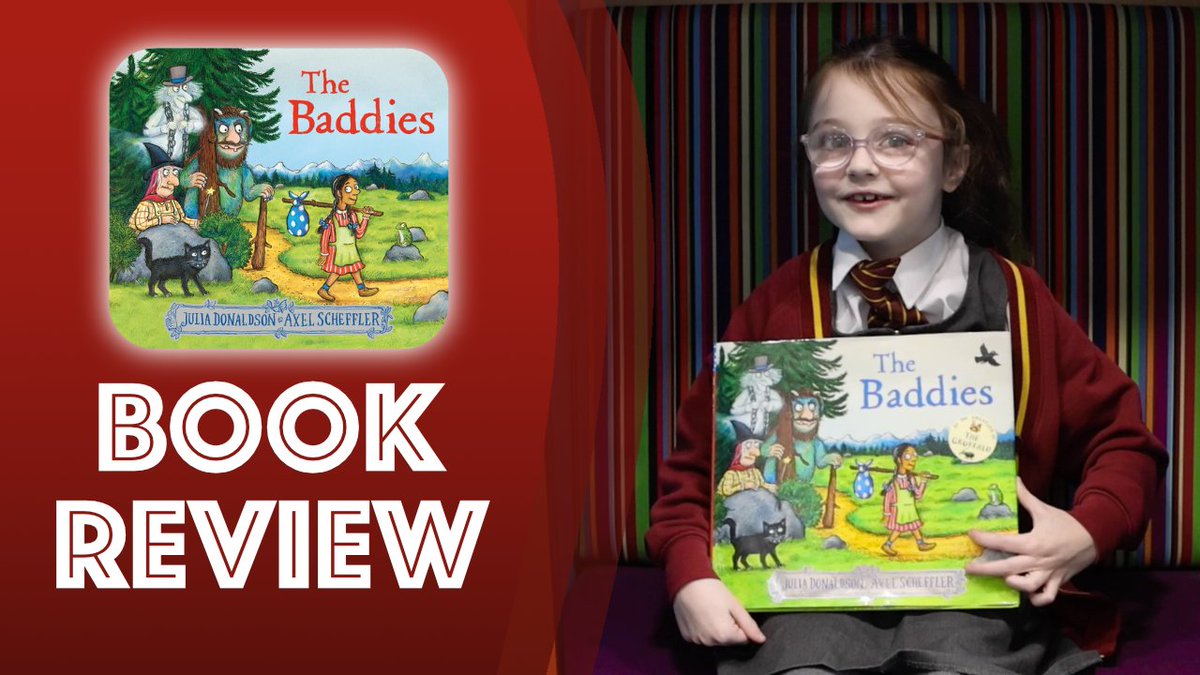 📚 #BelgraveBookReview 📚 It's a 5🌟 review from a Year 1 goody for Julia Donaldson's #TheBaddies - illustrated by Axel Scheffler. Lots of giggles were had in the making of this video! youtu.be/0D0u2eQEHXc @Scholastic
