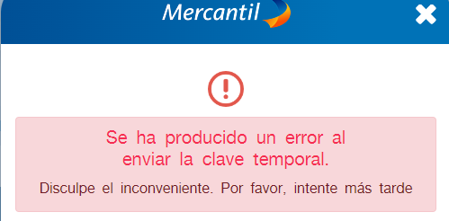 RichardQZa's tweet photo. @MercantilSeg Hola, tengo 2 dias intentando pagar con mi tarjeta debito Mercantil @MercantilSegPA @MercantilBanco https://t.co/HyXgABFQXi