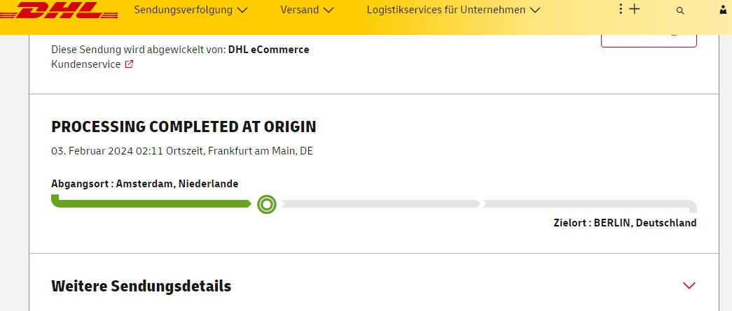howo1's tweet photo. #DHL sagt.....is noch in Frankfurt
meine #Postbotin bestreitet das
sie sagte "bin extra nach Frankfurt geradelt um es zu holen "
Ich mag meine Postbotin sie hat Humor https://t.co/HLbReJP57d