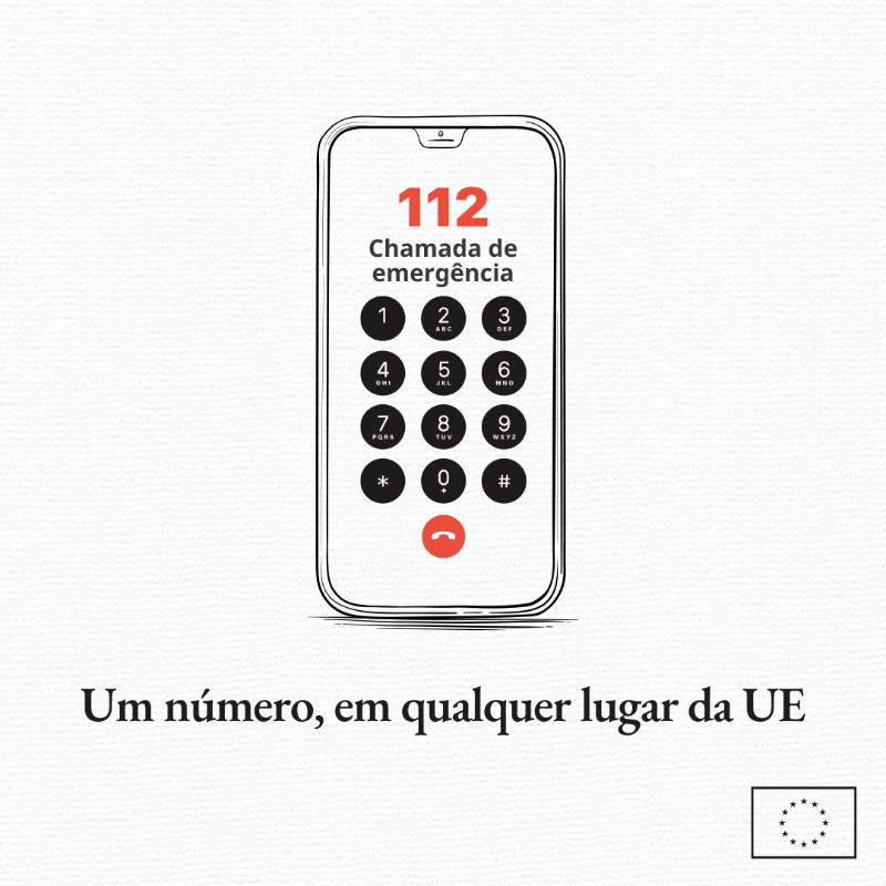 CE_PTrep's tweet photo. O 112 é o número de emergência da UE para o qual pode ligar gratuitamente de um telefone fixo ou de um telemóvel, em qualquer país da UE, para entrar diretamente em contacto com os serviços de emergência: polícia, ambulância ou bombeiros.

#juntosmaisfortes
