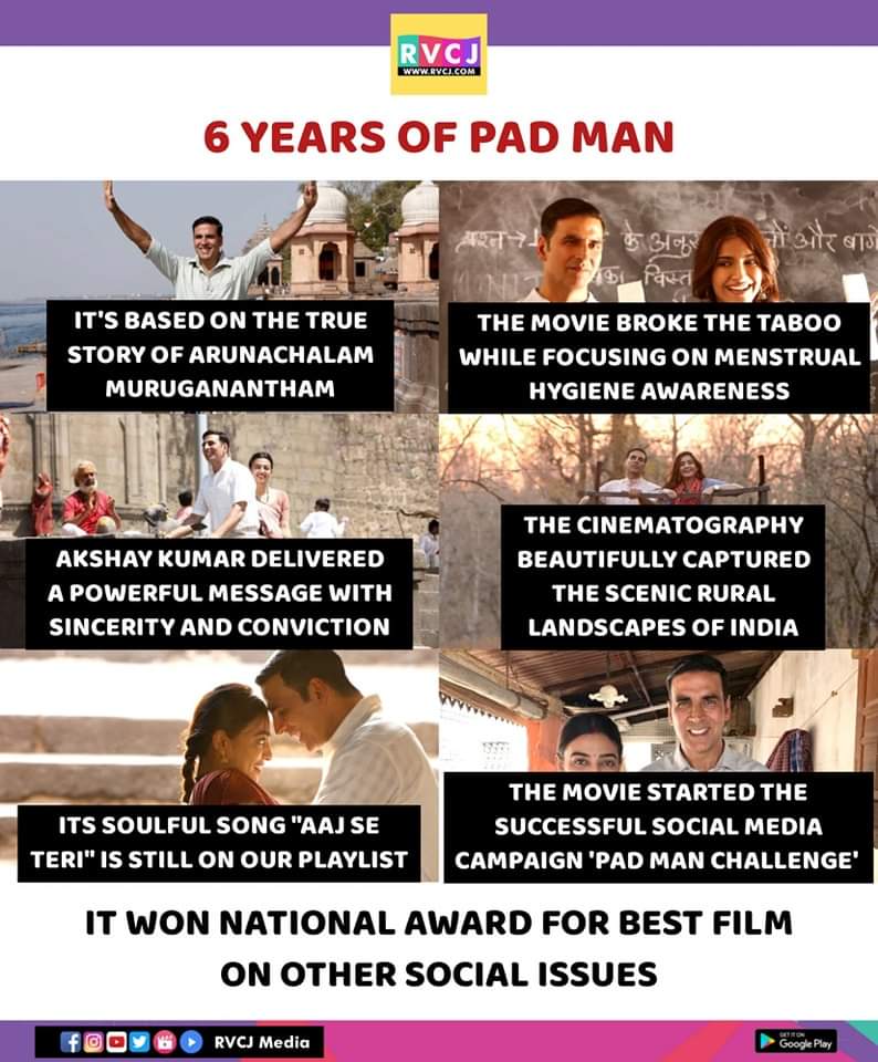 6 years of Padman

#akshaykumar #radhikaapte #sonamkapoor