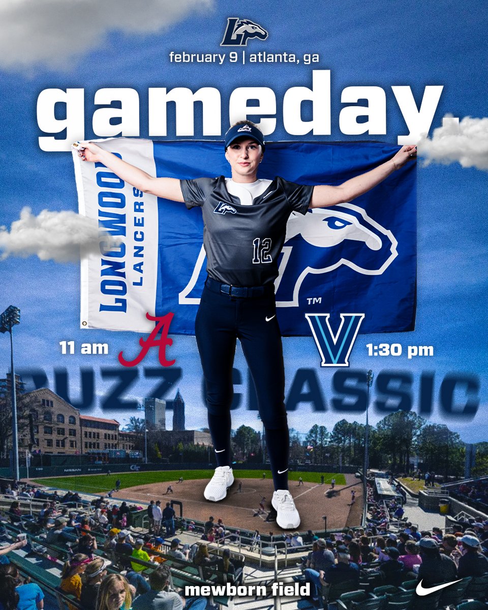 🥎 Get up, Lancers, it's game day! 🥎 🏟 Atlanta, Ga. • Mewborn Field ⏱ 11 a.m./1:30 p.m. 📊 shorturl.at/cimtZ #HorsePower | #GoWood