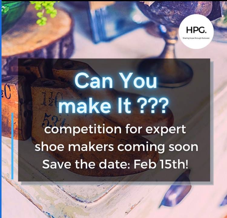 Hprojectglobal's tweet photo. Are you ready for a first time Shoe Maker Competition?

Are you super talented with hand made shoes ?

Register here : https://t.co/jOS63vFWhE

Winner takes home N100,000 prize 🏆 

Spread the news ( only 70 slots left… )
#Hope #shoemaker #COMPETITION # HPG https://t.co/FiyYC8N0aM
