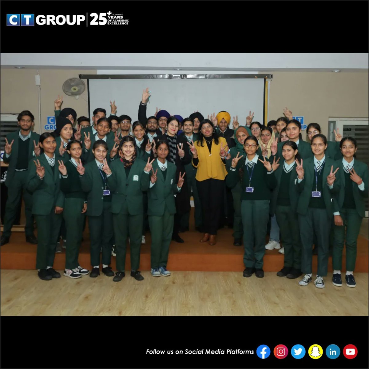 We take care of our students, which is why we organized a stress reliever session to bid goodbye to exam stress. 

Led by Monika Singh, Head Counsellor, CT Group, the session was hosted by CTIHS Senior Secondary Wing.

#ctgroup #shahpur #southcampus #examstress