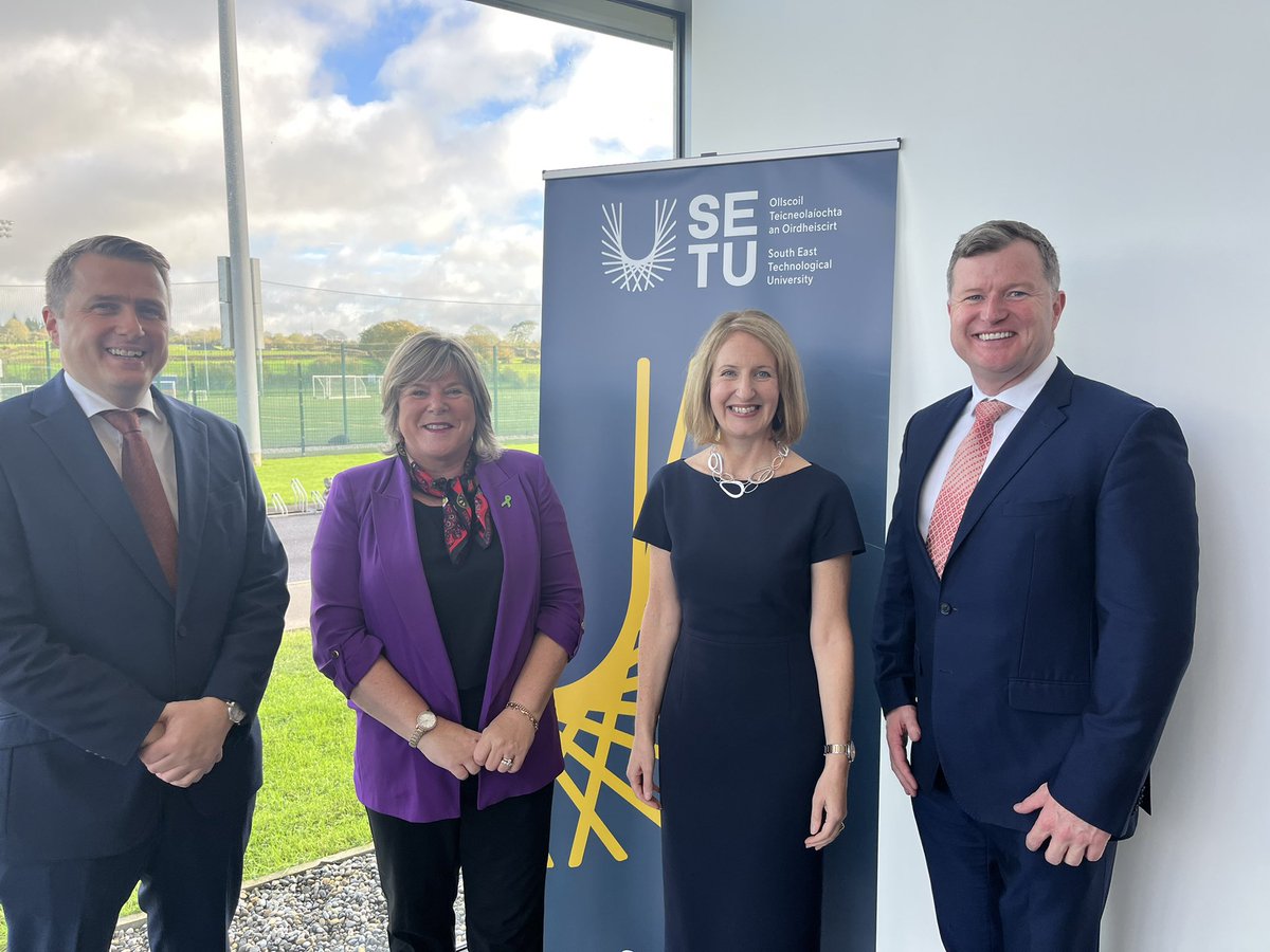 Very welcome news that a new Higher Education Course for students with intellectual disabilities will be available at @SETUIreland The ‘Skill Up: BU programme’ will have modules such as communication skills, health promotion, media, money management & more! @SETU_President