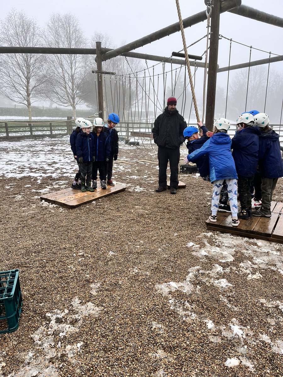 MsKoerbersClass's tweet photo. Orienteering and low-rope fun this morning. Some fantastic teamwork has been shown, it’s been amazing to see the children helping each other so well and working things out together! @shireoakce https://t.co/9TIGDwC3qC
