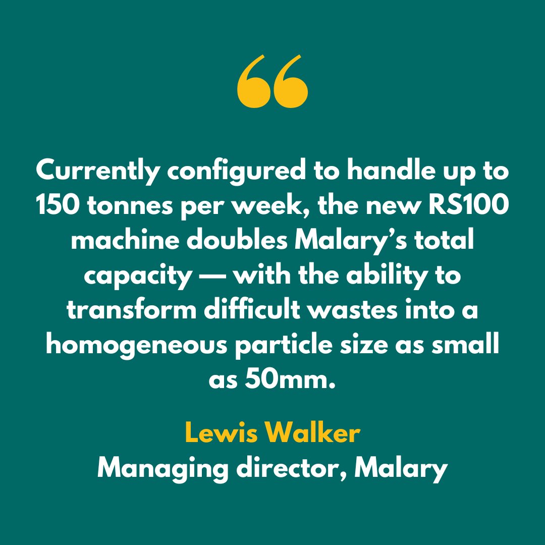UnthaUK's tweet photo. Discover how our versatile RS #shredders helped industrial waste management specialist @Malary_M2 bolster its #recycling capabilities by quickly transforming contaminated #WasteToEnergy. ⚡

View more: https://t.co/thXwbREtQz https://t.co/FFTjxIsDtZ