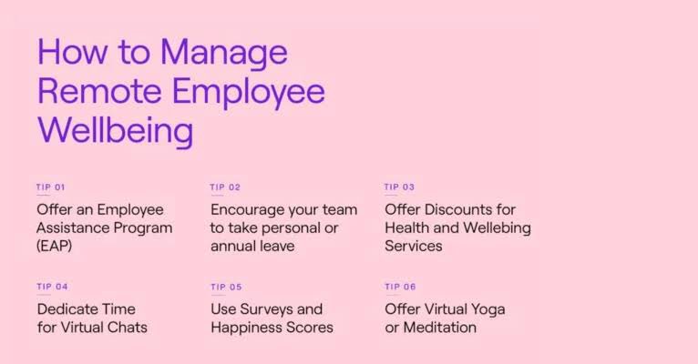 Remote work well-being initiatives for remote workers, including virtual fitness classes and mental health resources. Ensuring well-being extends to all work arrangements.
#NCOSHAU 
#RemoteWellBeing
 #SafetyFirst