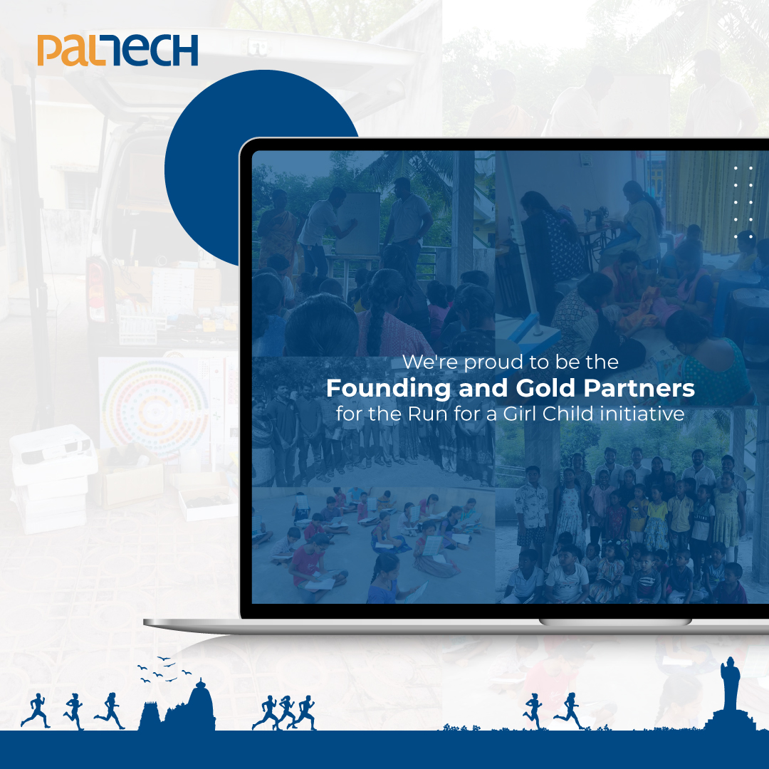 paltechconsltng's tweet photo. PalTech is proud to announce our role as the founding sponsor of the Run for a Girl Child initiative. 
#SevaBharathiTelangana #RunForAGirlChild #SevaBharathi #PalTech #PalTechInAction #TechForChange #EmpowerHerJourney #CommunitySupport #RunForChange #PalTechImpact https://t.co/1a0sWJCcFJ