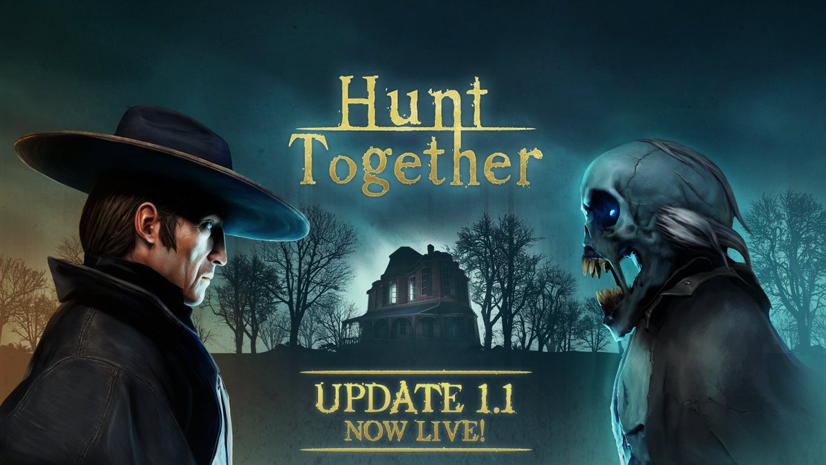 HuntTogetherVR's tweet photo. ✨BIG UPDATE 1.1✨
VOICECHAT ADDED✅
PC Graphics Quality ✅
Coins ✅
Enhanced UI ✅
Vinyls, Tips, QOL changes ✅
Play now:
Steam: https://t.co/fpwa5CnTPo
Meta: https://t.co/vcB5JCBwN6
Rift: https://t.co/s1j2rBUxnN
#premiere #bigday #newgame #steam#VR #topvrgames #horror https://t.co/mXnVQpoxKw