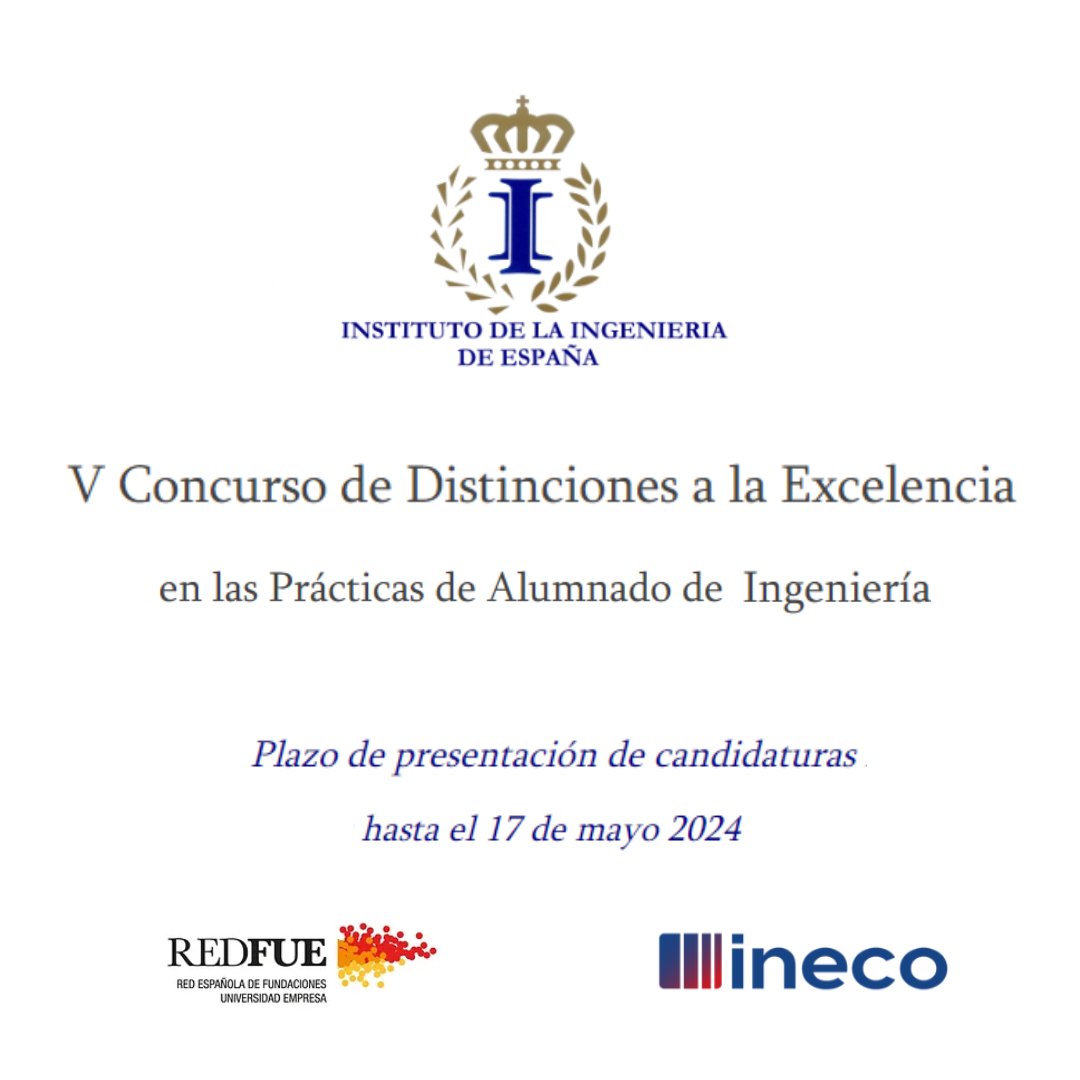 iagronomos's tweet photo. Si eres #Ingeniero o estás estudiando el Máster Habilitante de Ingeniería 
¡ESTO TE PUEDE INTERESAR!
5º Concurso para estudiantes de #Ingeniería y jóvenes ingenieros sobre #Prácticas excelentes en #empresas 
INECO #REDFUE 
Premios de 4000€ y 1000€🏆
https://t.co/JhOBwwP0EX https://t.co/lozswpVQoc