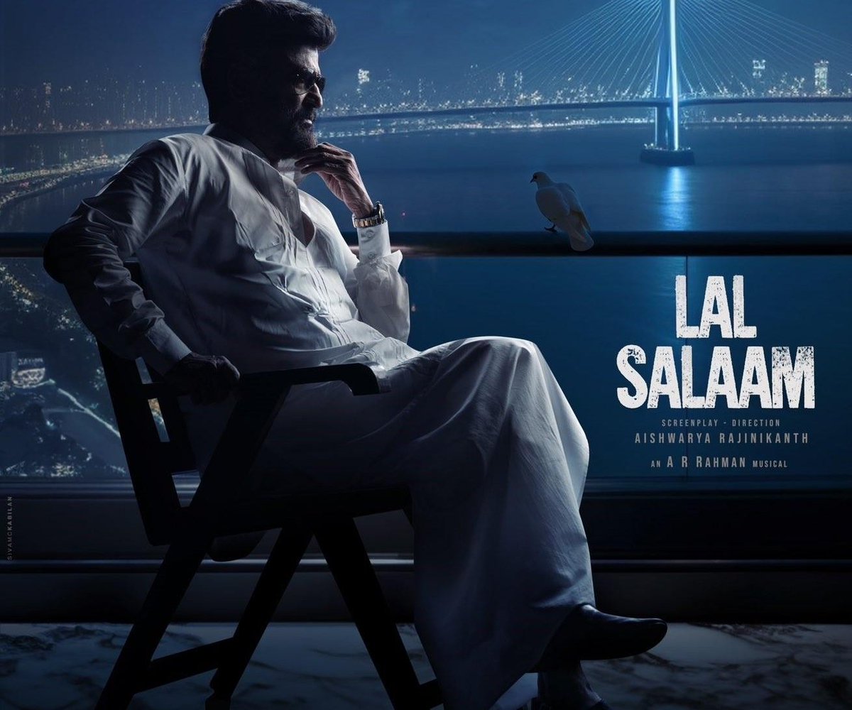 I've always believed that you are a powerful person @ash_rajinikanth, and pulling off a movie of such caliber proves it! Wishing a grand success to @rajinikanth sir, @arrahman, @LycaProductions, @TheVishnuVishal, @vikranth_offl and the entire team of #LalSalaam 🔥👍🏻😊