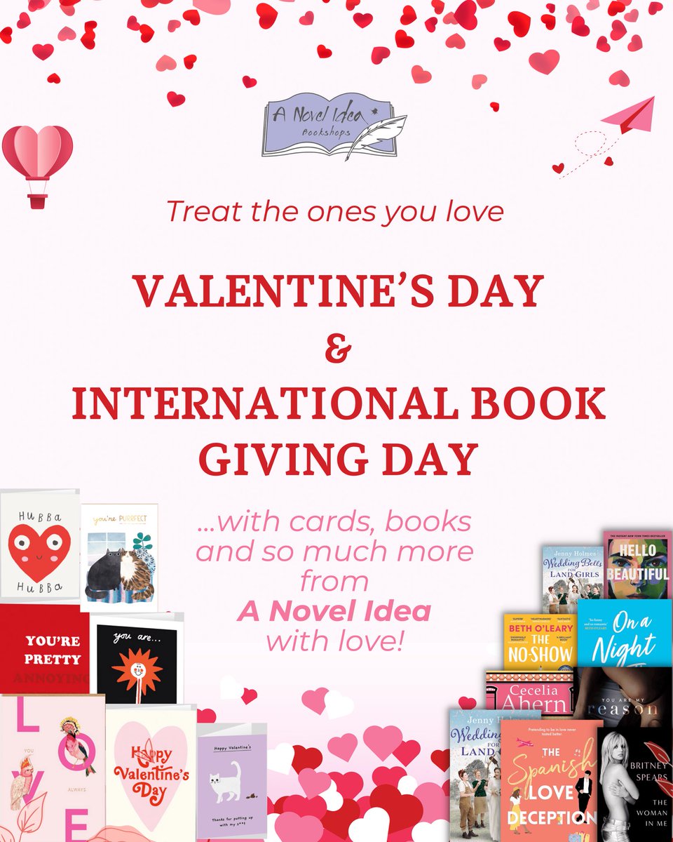 Valentine’s Day at A Novel Idea