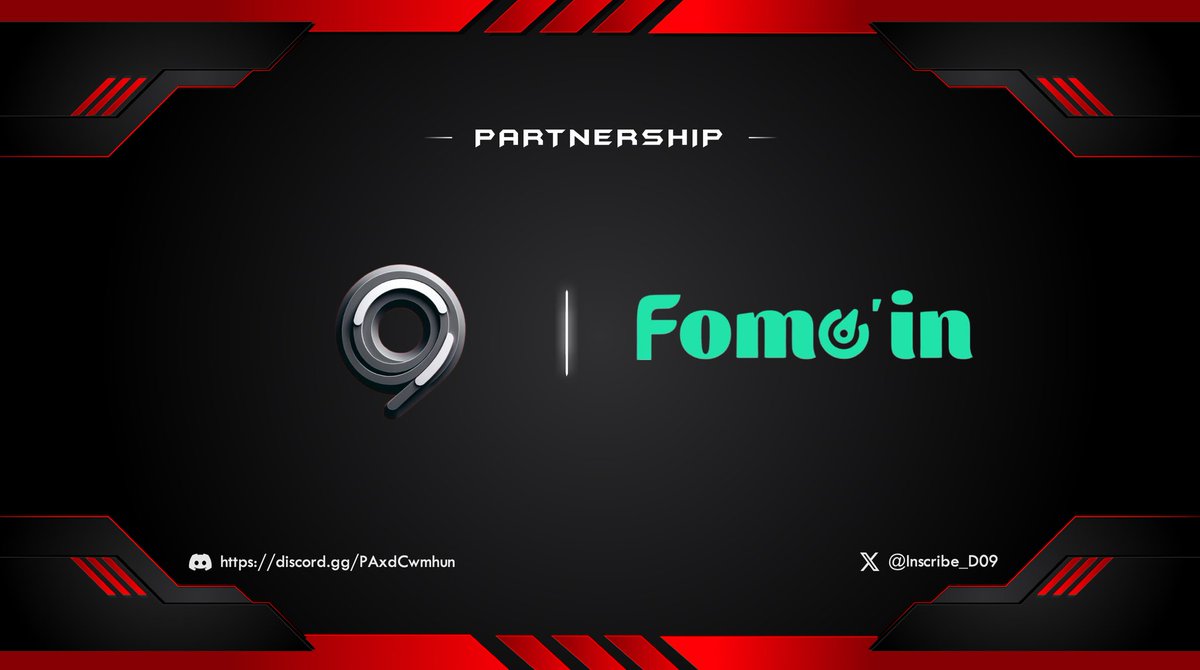Inscribe_D09's tweet photo. 🌐 Exciting Partnership Announcement! 🤝

🤝 We're thrilled to announce our collaboration with @Fomo__in

#Fomoin  a launchpad and a free resource for the latest and most comprehensive cryptocurrency funding information in the world.
#Web3 #Launchpad #gamefi https://t.co/P9YYdT3HFo