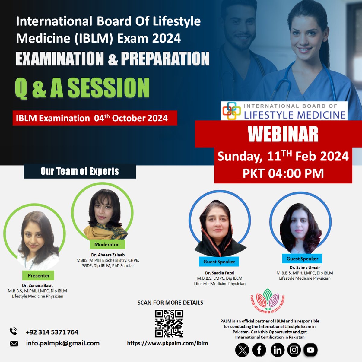 Join us for a Free Online Live Webinar & QA Session Sunday, 11th Feb 2024, 4:00 pm to 5:00 pm (Pakistan Time) To join please use below Zoom Meeting Link zoom.us/j/94906998353?…