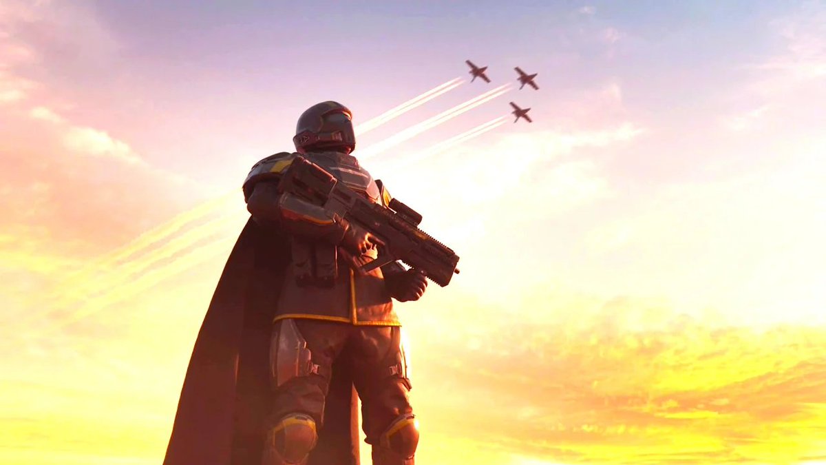 Nov78tv's tweet photo. Oh Hi ... 
Back with some Helldivers 2
https://t.co/7XadR05vpM https://t.co/S9lSpmKczM