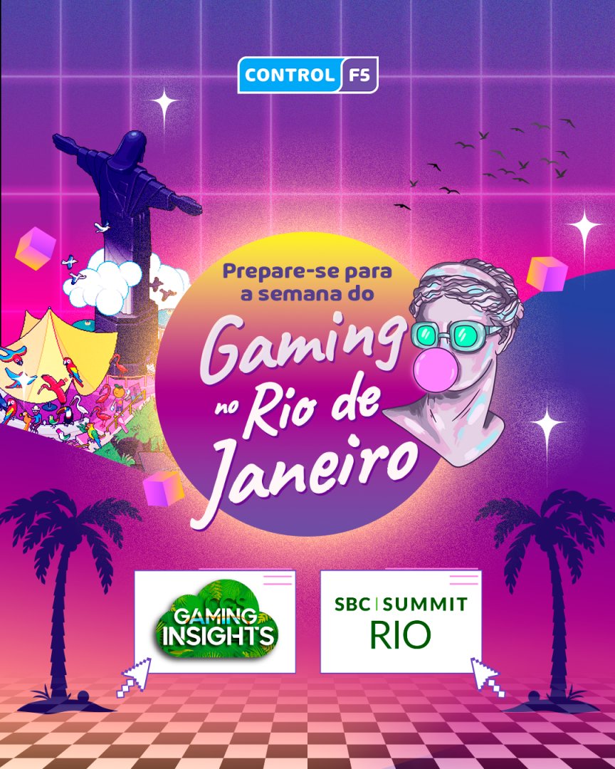 No mês de março, o Rio de Janeiro será sede de dois super eventos do setor de jogos e apostas!
CGS Rio Gaming Insights 4 de março
SBC Summit Rio, 5, 6 e 7 de março .
Você não pode ficar de fora! Inscreva-se já nesses super eventos!