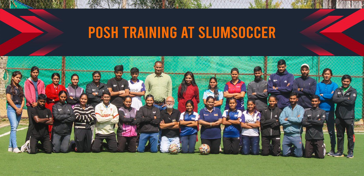 slumsoccer's tweet photo. At Slum Soccer, we’re committed to fostering a #safe and #respectful environment for all. Today, we held a crucial training session on Prevention of Sexual Harassment, led by the esteemed Dr.Kanak Wadhwani ,certified trainer.
Blog : https://t.co/HkEJe6rrXw

#POSHAwareness https://t.co/mnD87IGlvq