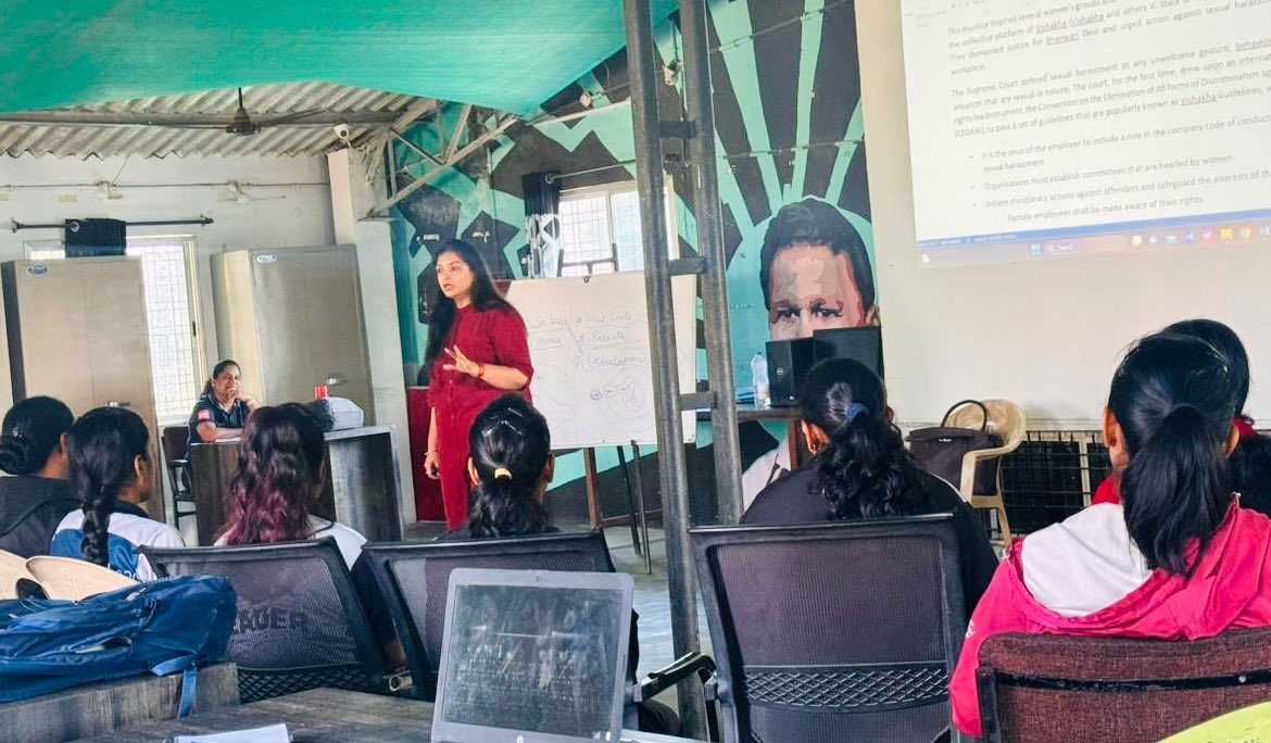 slumsoccer's tweet photo. At Slum Soccer, we’re committed to fostering a #safe and #respectful environment for all. Today, we held a crucial training session on Prevention of Sexual Harassment, led by the esteemed Dr.Kanak Wadhwani ,certified trainer.
Blog : https://t.co/HkEJe6rrXw

#POSHAwareness https://t.co/mnD87IGlvq