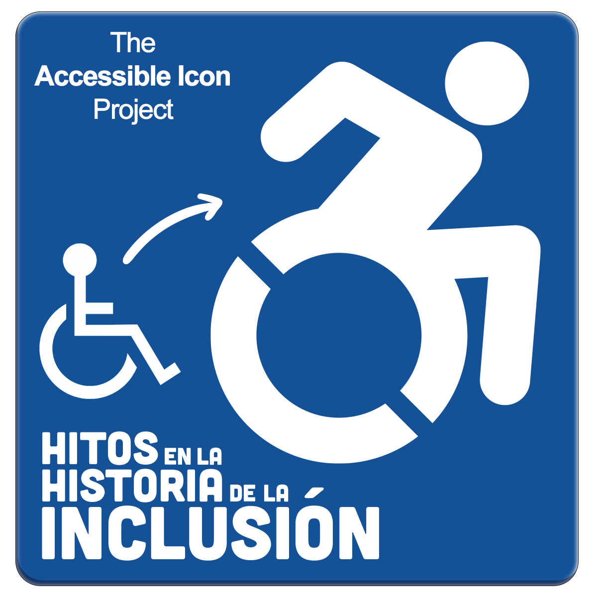 ¿Os habíais dado cuenta de este cambio? En 2010 nace el “Accessible Icon Project” en el que se modifica el pictograma de la silla de ruedas (estática) por otro con más dinamismo.
Seguimos repasando hitos en estas #4DécadasdeInclusión