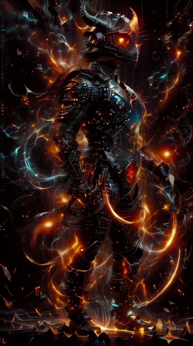 BadToxic's tweet photo. #Explosion #Magic #Madness #Warrior via #Auto1111 #StableDiffusion #CyberRealistic v40 #LoRA #LoRAExplosionMagic #LoRABinarycode #safetensors DPM++ 3M SDE Karras, PC. #ExplosionMagic #evil #armor #excessiveEnergy #digitalArt #mysterious #AIPainting #TextToVideo #AI #AIArt #Art https://t.co/b6B65fUxqi