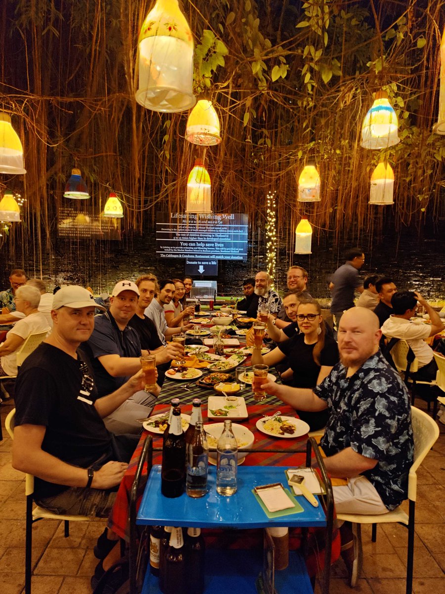 CodemateLtd's tweet photo. If you are working at Codemate and Finnish winter feels too long and cold, you can escape to our Bangkok office!
Right now couple of our Finnish mates are enjoying meeting Bangkok mates and the warmer climate ☀️
#GoForward #Codematelife https://t.co/xgfWsuy8RX