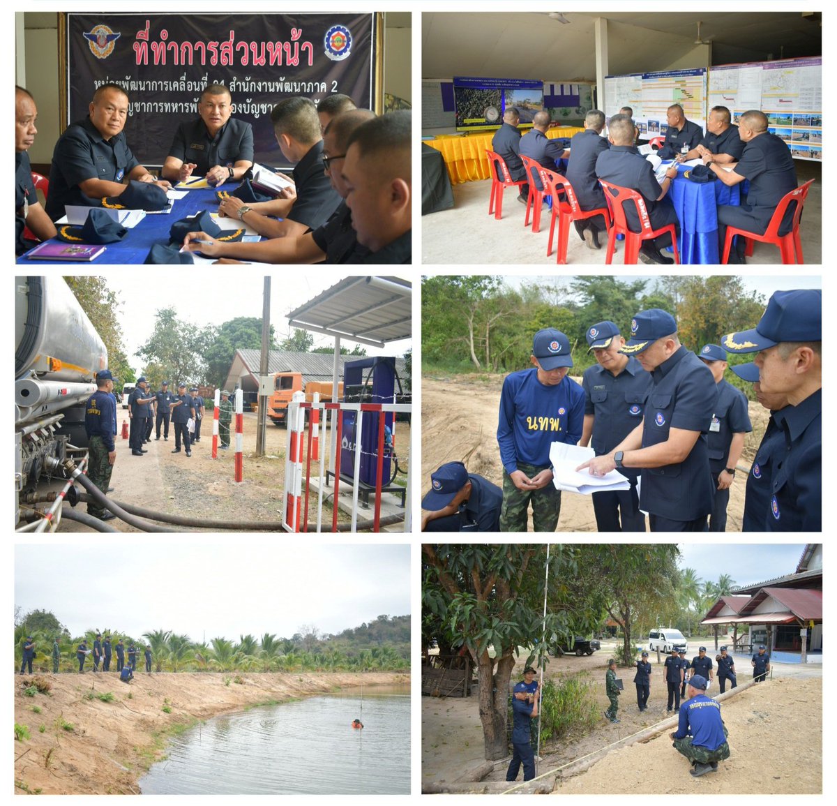 UnitTwoFour's tweet photo. เมื่อวันที่ 9 ก.พ. 67 บก.ทท.(นทพ.) 
โดย ผบ.นพค.24 สนภ.2 นทพ.
ให้การต้อนรับ พล.ท. กฤษฏิ์ชัย จำนงค์เนียร รอง ผบ.นทพ. (ฝ่ายบริหาร) และคณะ เนื่องในโอกาสเดินทางมาตรวจติดตามผลการปฎิบัติงาน/โครงการประจำปี พ.ศ.2567  ตามนโยบาย ผู้บัญชาการหน่วยบัญชาการทหารพัฒนา https://t.co/WhPBajcFI5