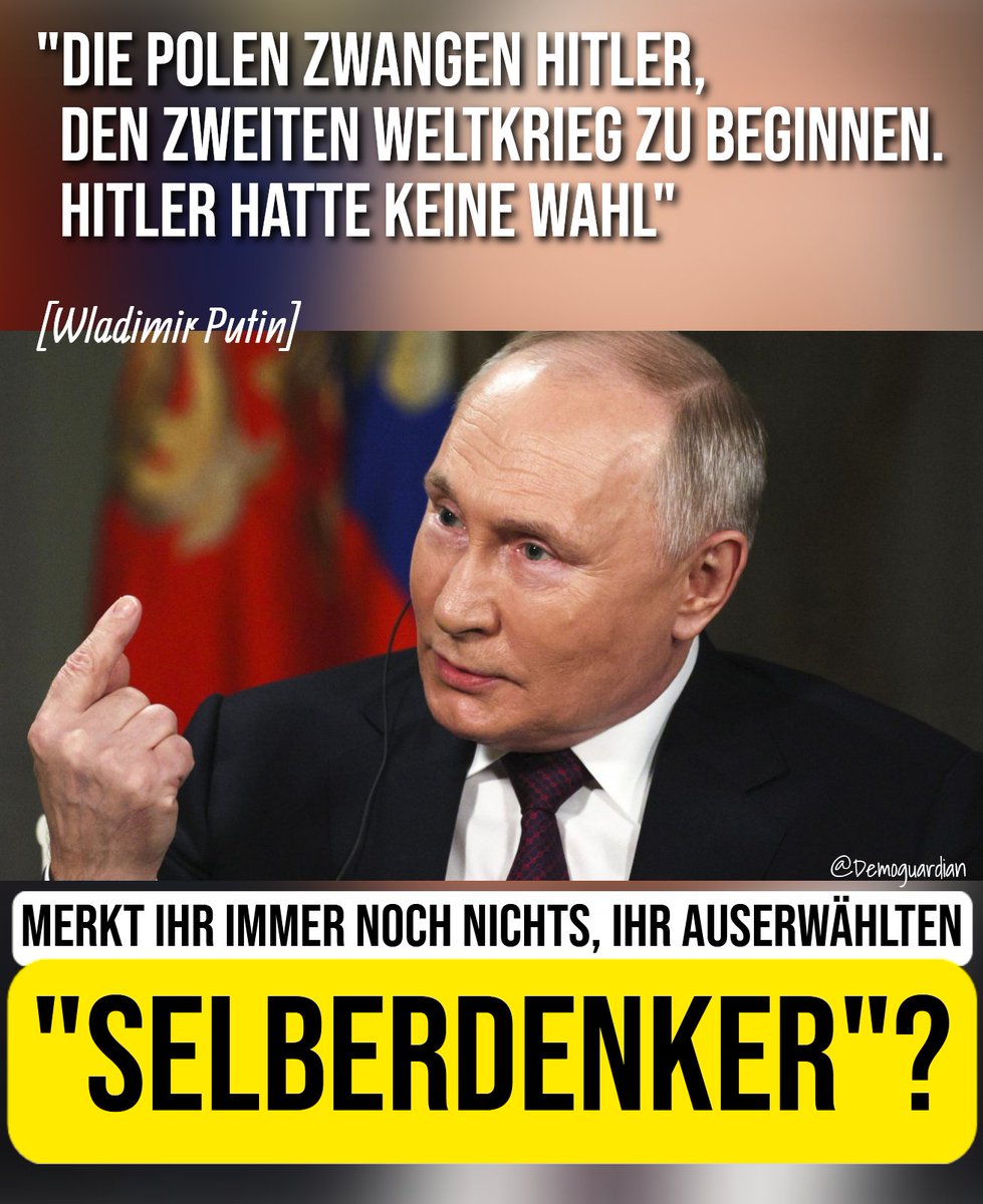 Ihr #Selberdenker, Ihr sogenannten #Querdenker, Ihr selbstgerechten "Widerstandskämpfer"!

Ihr haltet euch für erleuchtet, für besonders klug, für gerissen! Und glaubt in eurem Wahn, die #Demokratie wäre euer Feind, jene, die über Jahrzehnte euren Wohlstand und eure