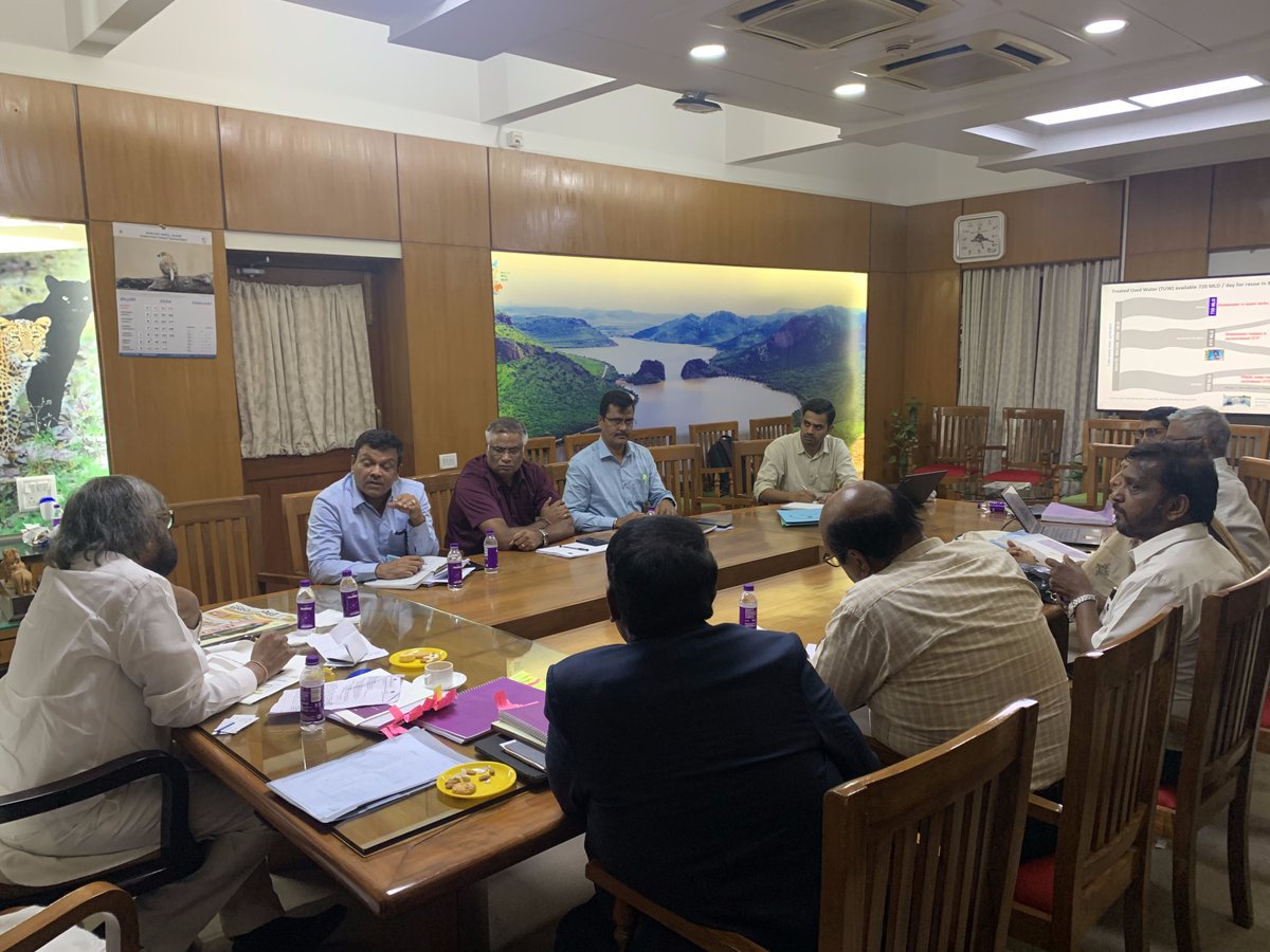 BAFBLR's tweet photo. BAF met Karnataka FEE leaders FEE Minister @eshwar_khandre, @NMPrasad_IAS ACS, @BPRaviMysuru IFS, PS,+Sr Offcrs
Issues: TreatedUsedWater, WasteMgmt(Solid,C&amp;D), Cost, GreenCredit++, 8thFeb.
Expeditious action committed.
#Sustainability #Environment #WasteWater #KarnatakaGovernment https://t.co/Nf7VJok0yl