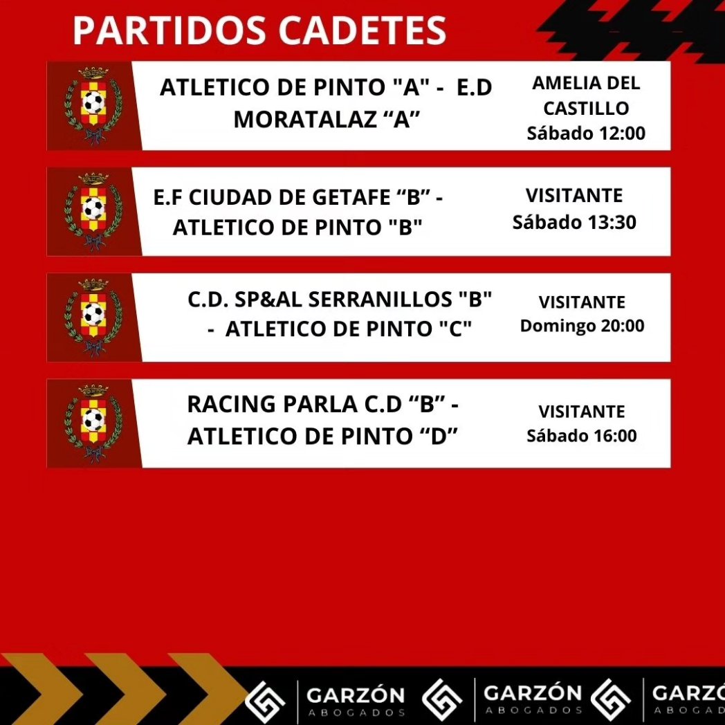 Atlético de Pinto Academia tweet media