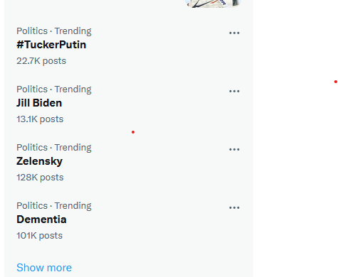 Horan4545's tweet image. Why can't I wake up in the morning and see other things trending like:
#BorderClosed
VeteransOffStreets
NoMoreForeignAid
GovernmentAcknowledgesPropaganda

Instead, we get this: