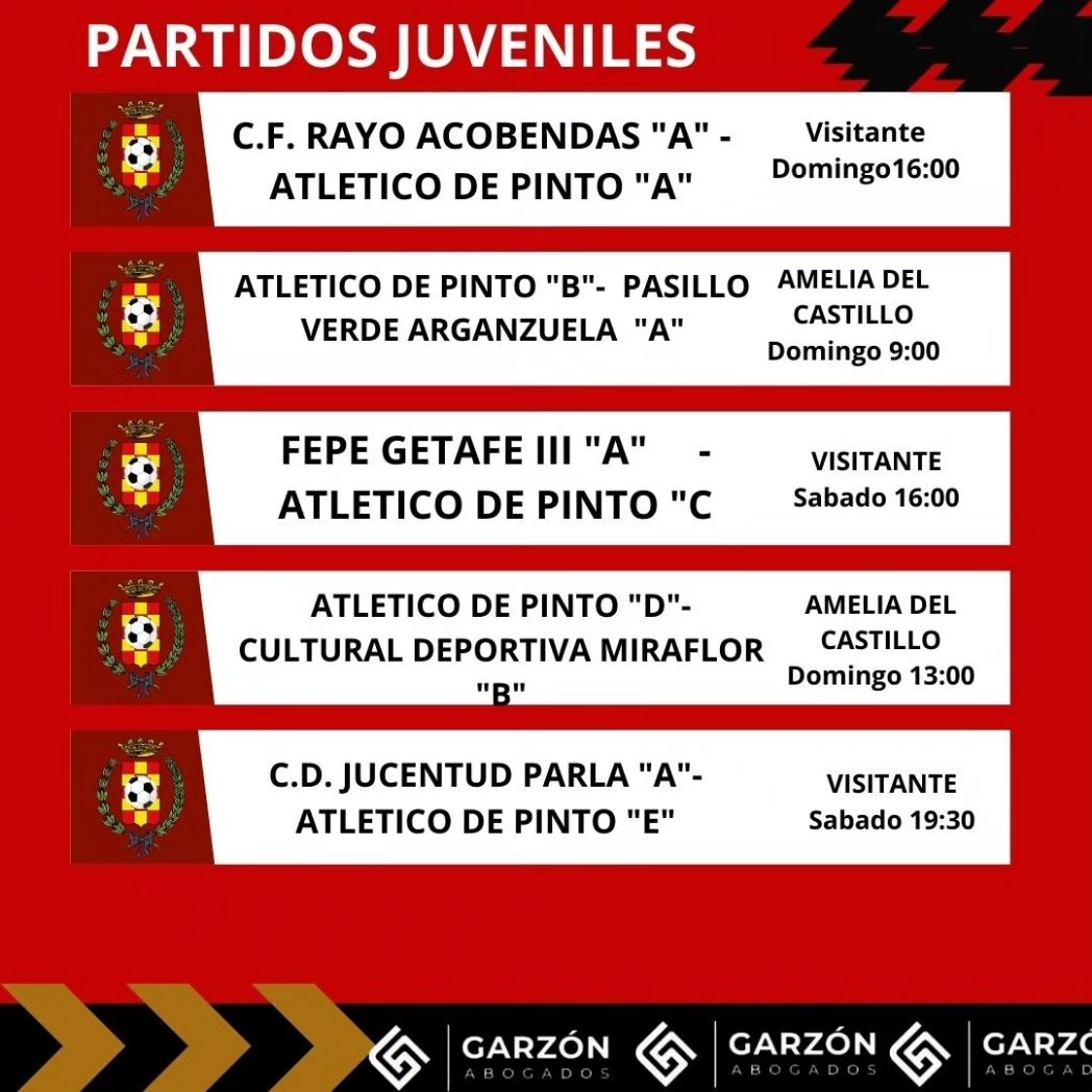 Atlético de Pinto Academia tweet media