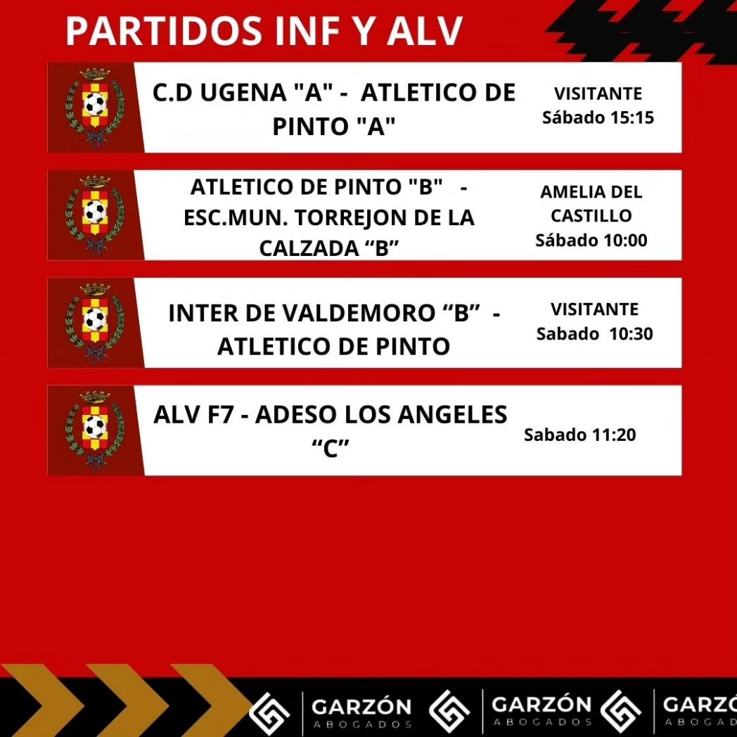 Atlético de Pinto Academia tweet media