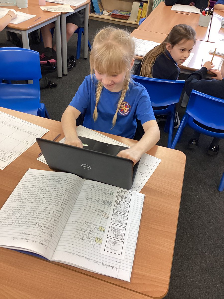 halebank_sch's tweet photo. Using what we know about Computing to help us with our curriculum in Willow and Beech Classes this morning. Look at the concentration on their faces. It’s good to know that our pupils know how to get the support they need too! #teachcomputing #pathwaystowrite #numbots https://t.co/kjYtFFa1E1