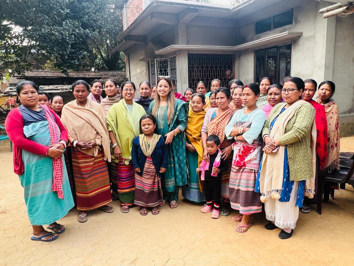 Moving forward with Gaon Chalo Abhiyan we went to kumligaon under Ampati mandal along with our State President Rikman G Momin ji. We got a warm welcome by the villagers and had great conversation with them about our central schemes. The support show is a great way forward for us