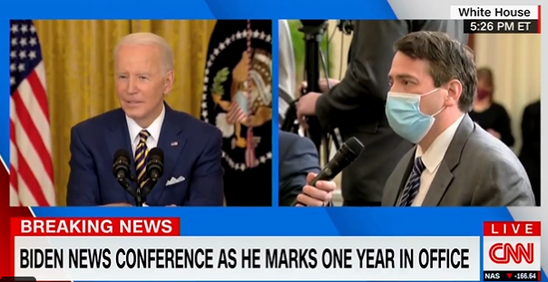 This reporter asked @POTUS about his cognitive fitness, and Americans' grave concerns about it, in January 2022. 'I have no idea,' the president said. The @WhiteHouse, in the form of @jrpsaki and @KJP46, refused to call on me in briefings for eight months. Enter the #HurReport.