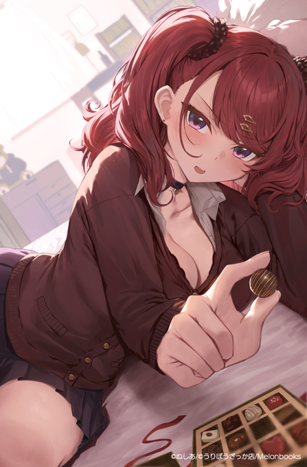 「…はい、あーん。」

「な、なにニヤニヤしてんのよ…っ///💢」 