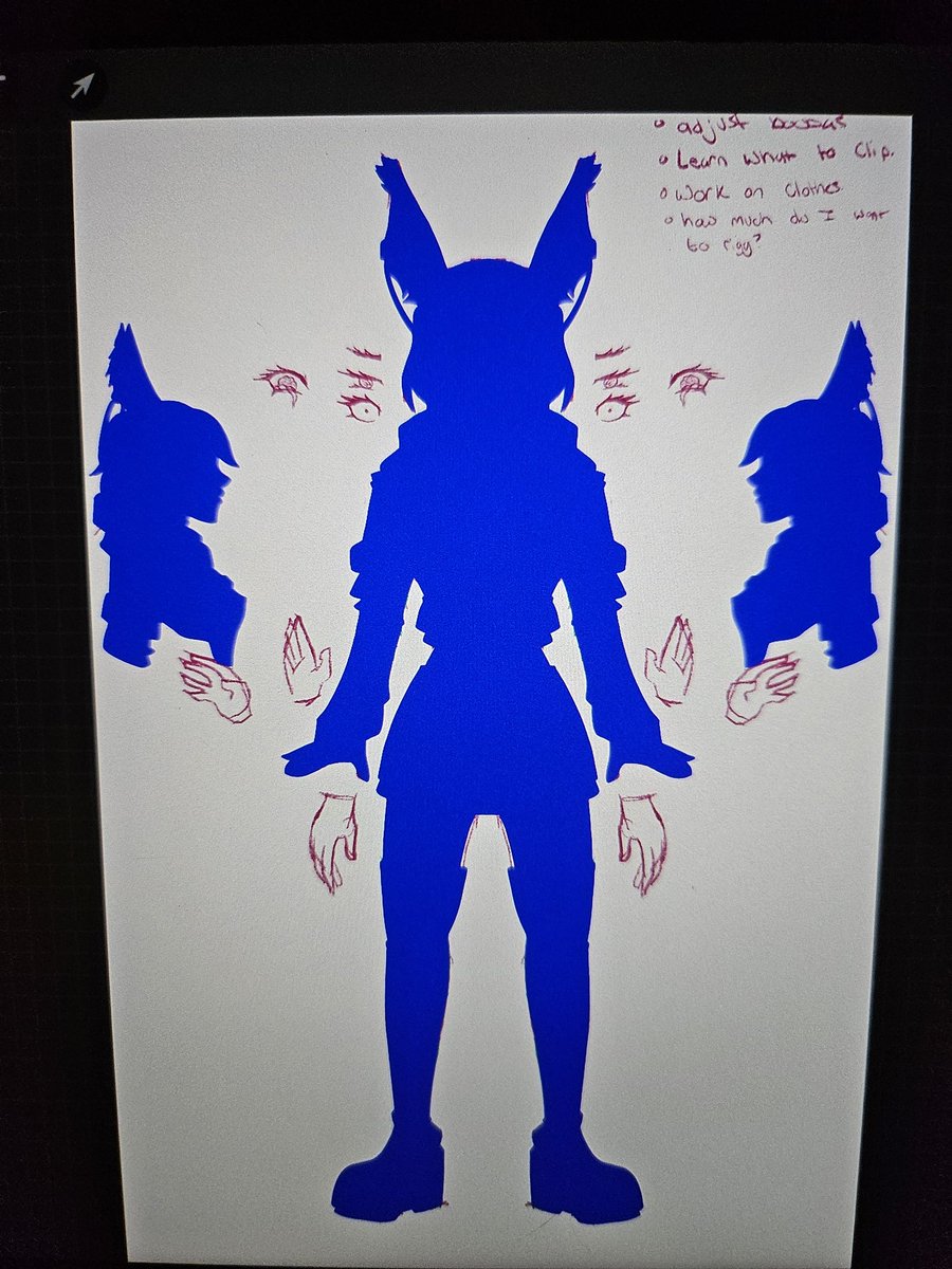 Sugary_Death's tweet photo. I'm attempting to make my first vtuber model! I'm learning a lot and can't wait to reveal them! If anyone has a handy tip to pass down I'm all ears!
#Vtuber #WIP https://t.co/taYxXTn5bK