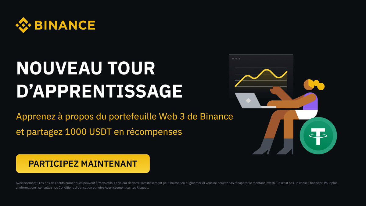 binanceafrique's tweet photo. Découvrez le portefeuille Web 3 de #Binance et gagnez une part de 1000$ en récompenses.

Pour participer :
🔸Retweetez
🔸Suivez @binanceafrique 
🔸RT chaque publication #BinanceWeb3Wallet partagée quotidiennement
🔸Participez au quiz final le 12 février.

Participez maintenant 👉https://t.co/JrRFmNjUWT
