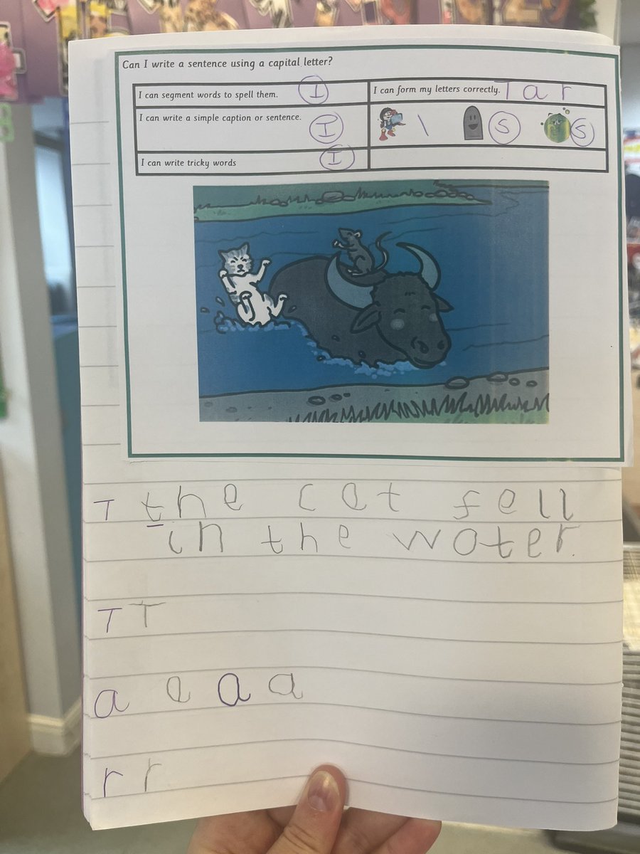 Our Reception pupils are blowing us away at the moment with their writing! All independent 👏🏻
<a href="/LittleWandle/">This is our non-active placeholder account</a> #inspiredtoachieveourbest