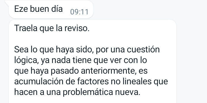 posutopico's tweet photo. Se me rompió la compu. La respuesta del técnico la voy usar en mí próximo artículo sobre el concepto de estrategia. https://t.co/iCzyf2kMw7