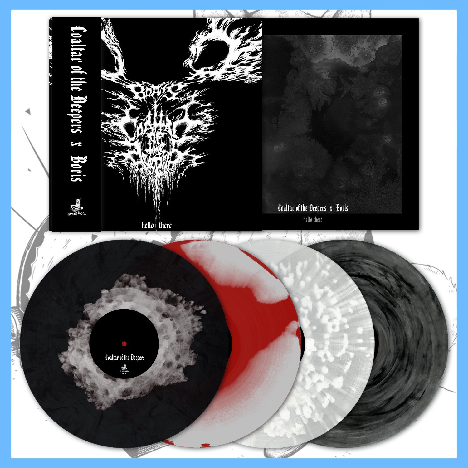 人気デザイナー hello スプリット輸入盤 xBoris DEEPERS THE OF COALTAR there 邦楽