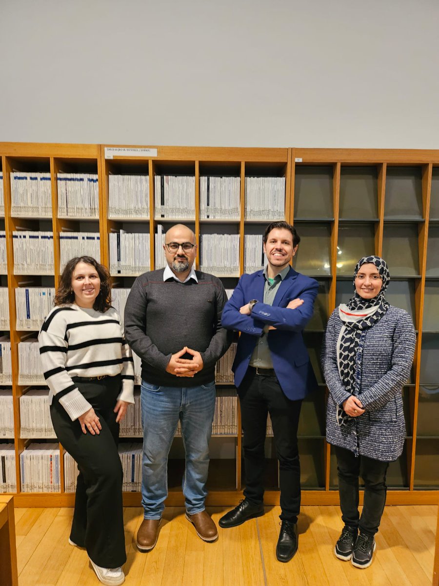 Santos' Lab (@santoslab_umcg) on Twitter photo Our team #Renata,<a href="/AsmaVaziri/">Asma-sadat Vaziri</a> & <a href="/A_Shahbazi_UMCG/">Ali Shahbazi</a> are attending the KO meeting for the #Pathfinder project <a href="/EUeic/">European Innovation Council</a> "Bottom-up manufacturing of artificial anti-tumor T cells" in #Leuven. Great scientific ideas & discussions.
<a href="/KU_Leuven/">KU Leuven</a>🇧🇪
#IMDiK 🇵🇱
<a href="/FondazioneTLS/">ToscanaLifeSciences</a> 🇮🇹
<a href="/researchumcg/">Research UMCG</a> 🇳🇱 Our team #Renata,<a href="/AsmaVaziri/">Asma-sadat Vaziri</a> & <a href="/A_Shahbazi_UMCG/">Ali Shahbazi</a> are attending the KO meeting for the #Pathfinder project <a href="/EUeic/">European Innovation Council</a> "Bottom-up manufacturing of artificial anti-tumor T cells" in #Leuven. Great scientific ideas & discussions.
<a href="/KU_Leuven/">KU Leuven</a>🇧🇪
#IMDiK 🇵🇱
<a href="/FondazioneTLS/">ToscanaLifeSciences</a> 🇮🇹
<a href="/researchumcg/">Research UMCG</a> 🇳🇱