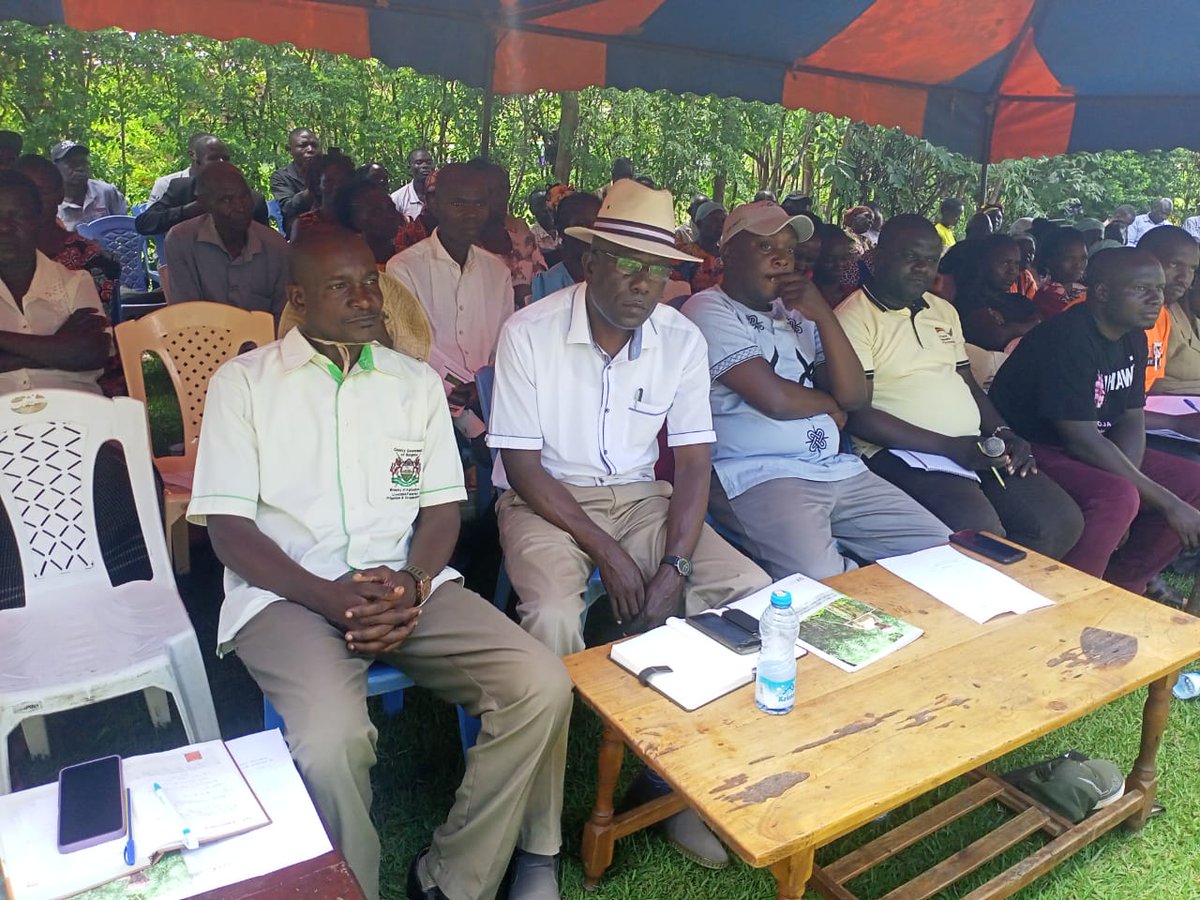 CREADIS IN COLLABORATION WITH MOA, AND GFA CONDUCTING
SOIL PROTECTION AND REHABILITATION 
Field Day at  West Sang’alo Ward, Bungoma County, Kenya

Theme : Soil Health for Better Yields