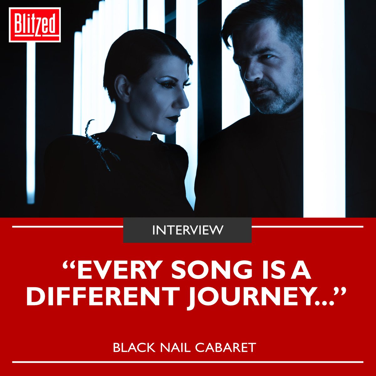 In the new issue of Blitzed we speak to Black Nail Cabaret @Black_Nails ahead of the release of their new album 'Chrysanthemum', plus we cast an eye over the album in our reviews section. Subscribe to Blitzed today! 🔥 blitzedmag.com/subscribe/