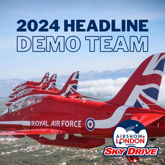 🇬🇧 ROYAL AIR FORCE RED ARROWS 🇬🇧

We’re thrilled to be welcoming the RAF Red Arrows to our Canadian soil and skies at Airshow London’s SkyDrive 2024‼️

Flying the iconic Hawk T1, the Red Arrows represent the speed, agility and precision of the Royal Air Force! ✈️🚁🛩️

#SKYDRIVE